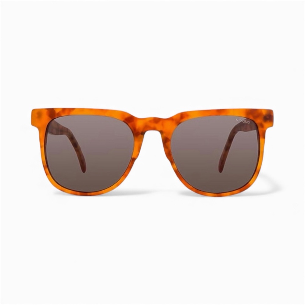 Komono sunglasses NEW brown orange tortoise Riviera Caramel Demi - Picture 2 of 16